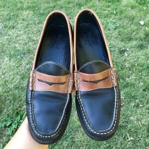 Stylish Black and Tan Men's Loafers